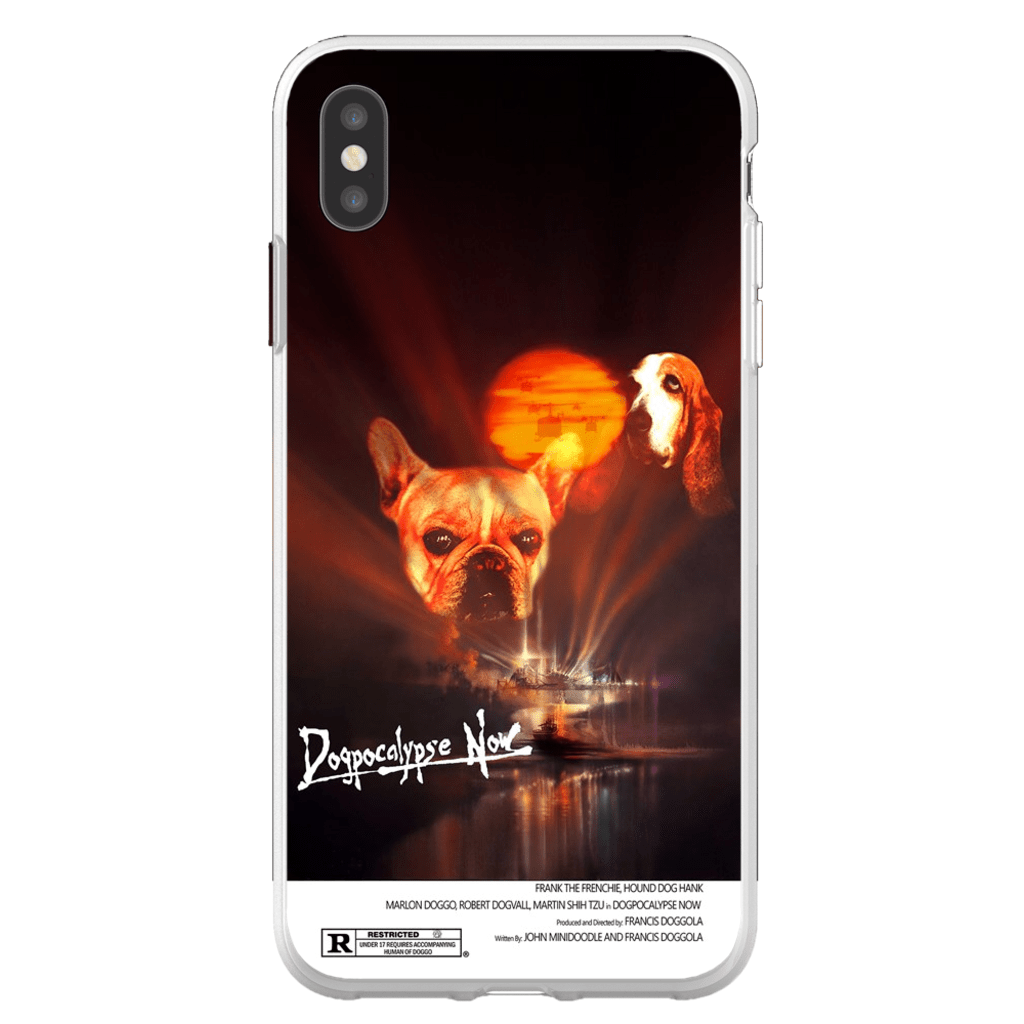 &#39;Dogpocalypse Now&#39; Personalized 2 Dog Phone Case