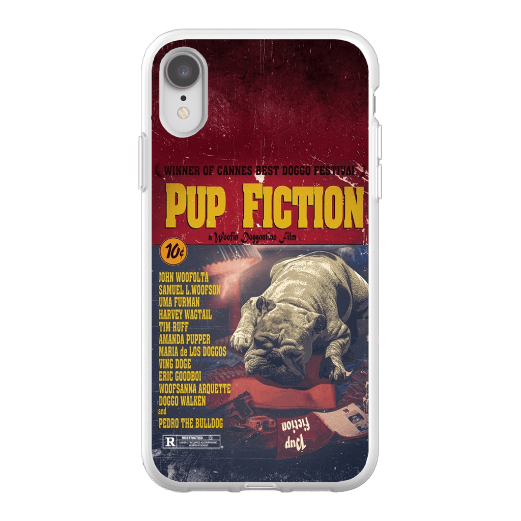 &#39;Pup Fiction&#39; Personalized Phone Case