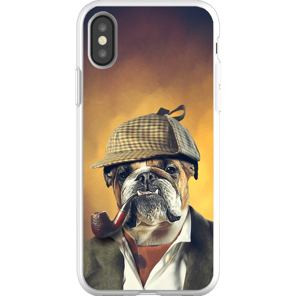 &#39;Sherlock Doggo&#39; Personalized Phone Case