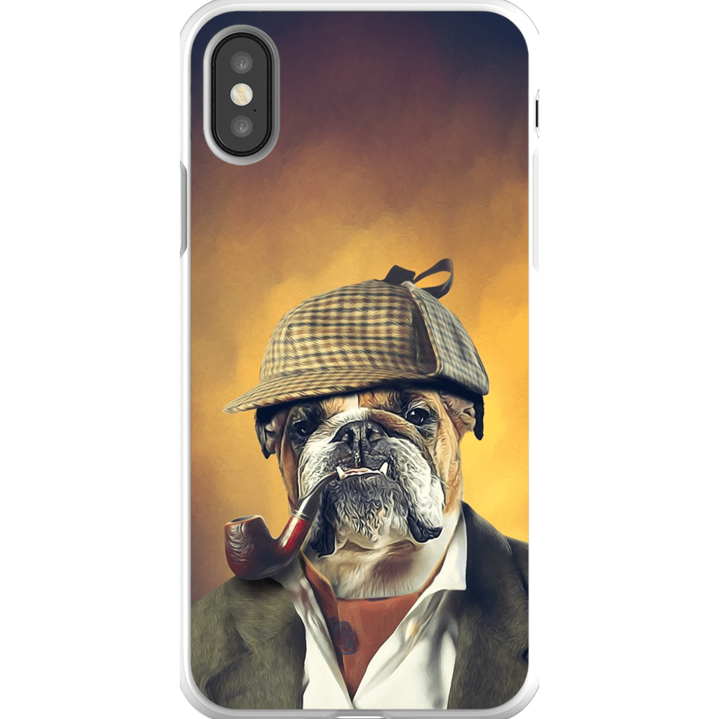 &#39;Sherlock Doggo&#39; Personalized Phone Case