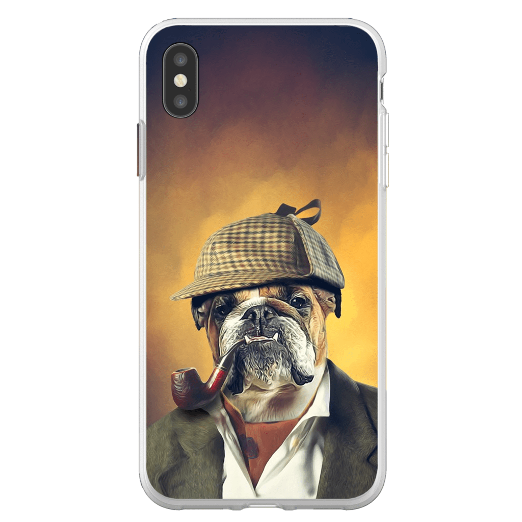 &#39;Sherlock Doggo&#39; Personalized Phone Case