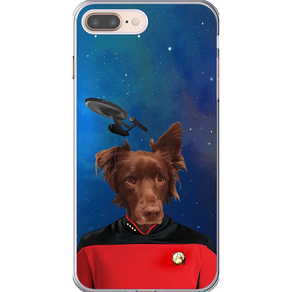 &#39;Doggo-Trek&#39; Personalized Phone Case