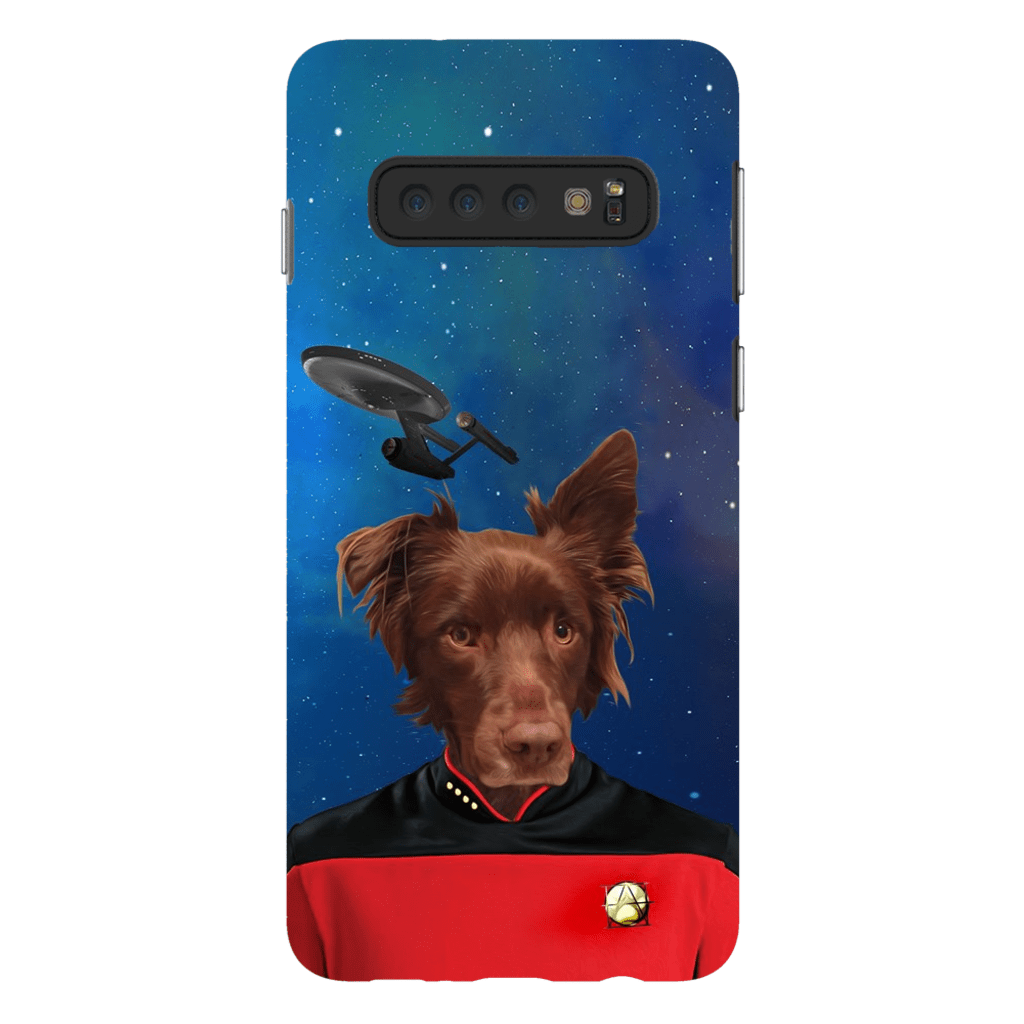 &#39;Doggo-Trek&#39; Personalized Phone Case