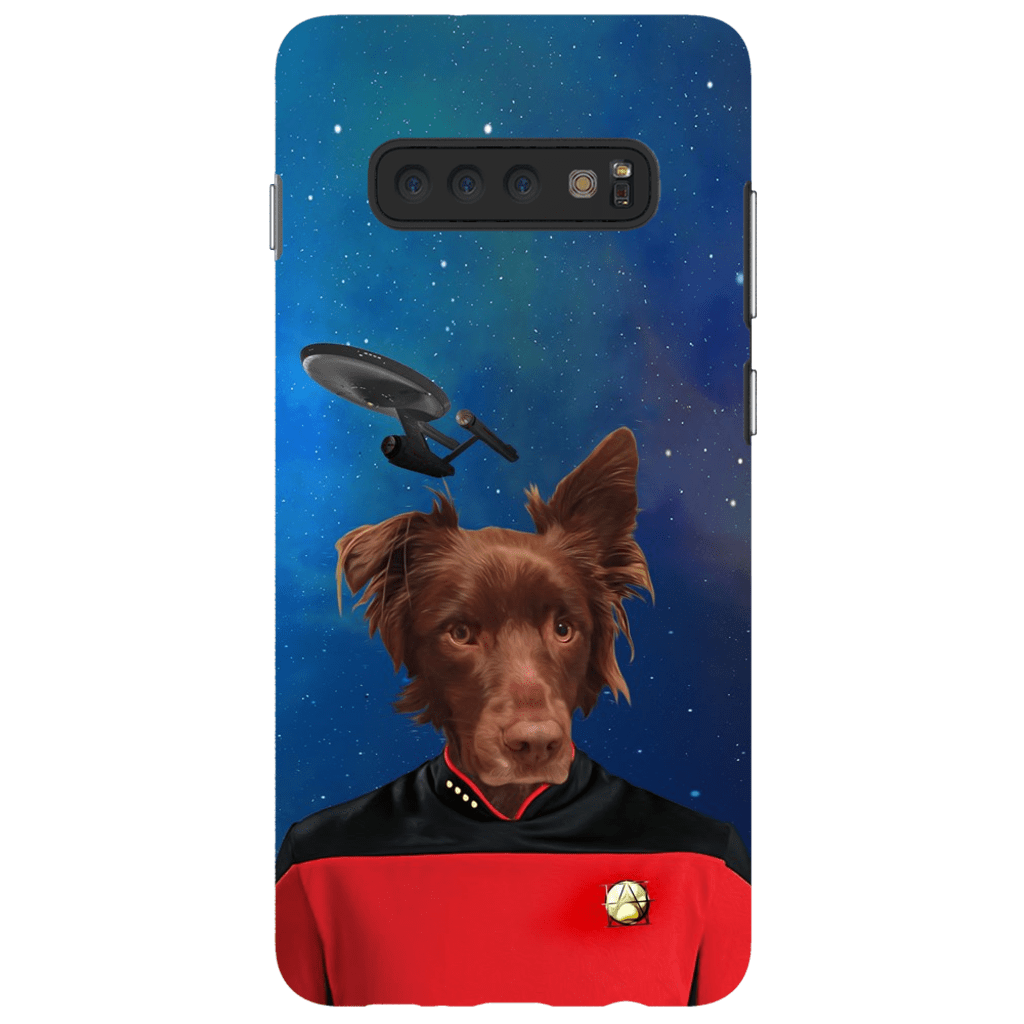 &#39;Doggo-Trek&#39; Personalized Phone Case