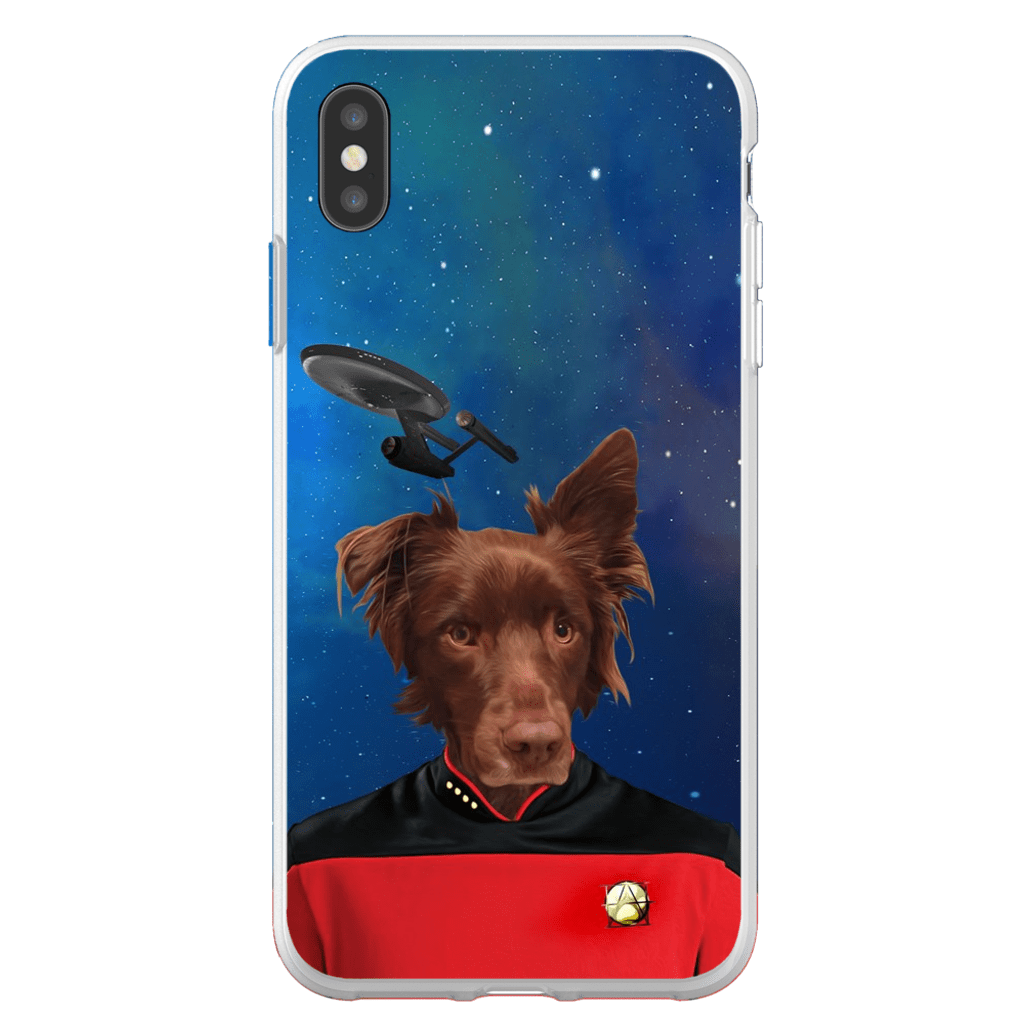 &#39;Doggo-Trek&#39; Personalized Phone Case