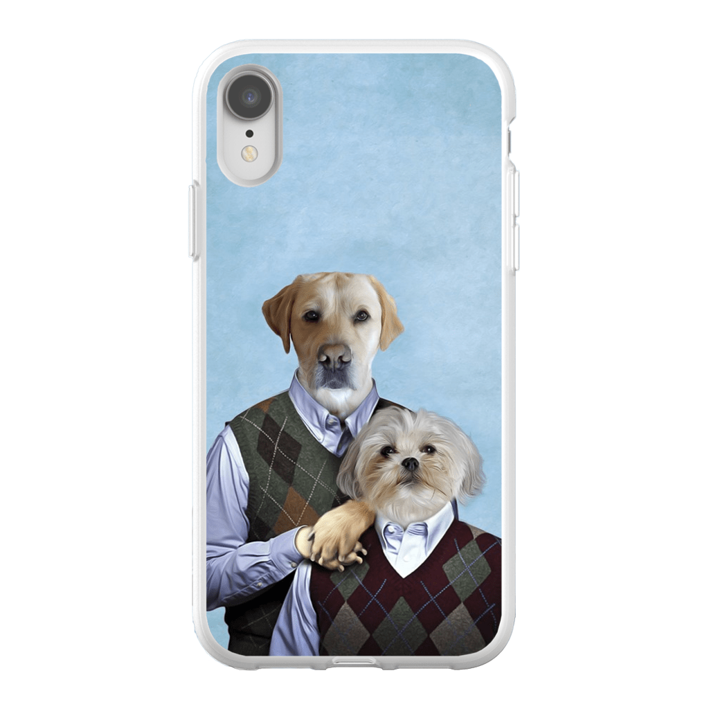 &#39;Step-Doggos&#39; Funda personalizada para teléfono con 2 perros