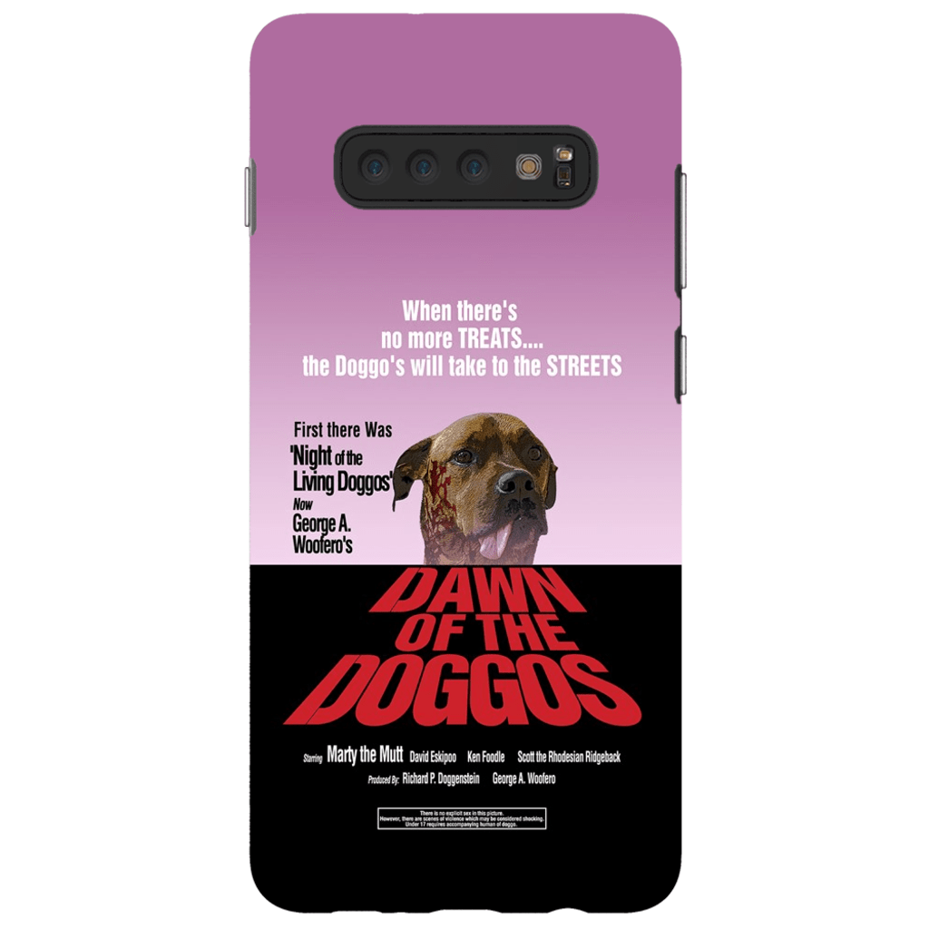 &#39;Dawn of the Doggos&#39; Personalized Phone Cases