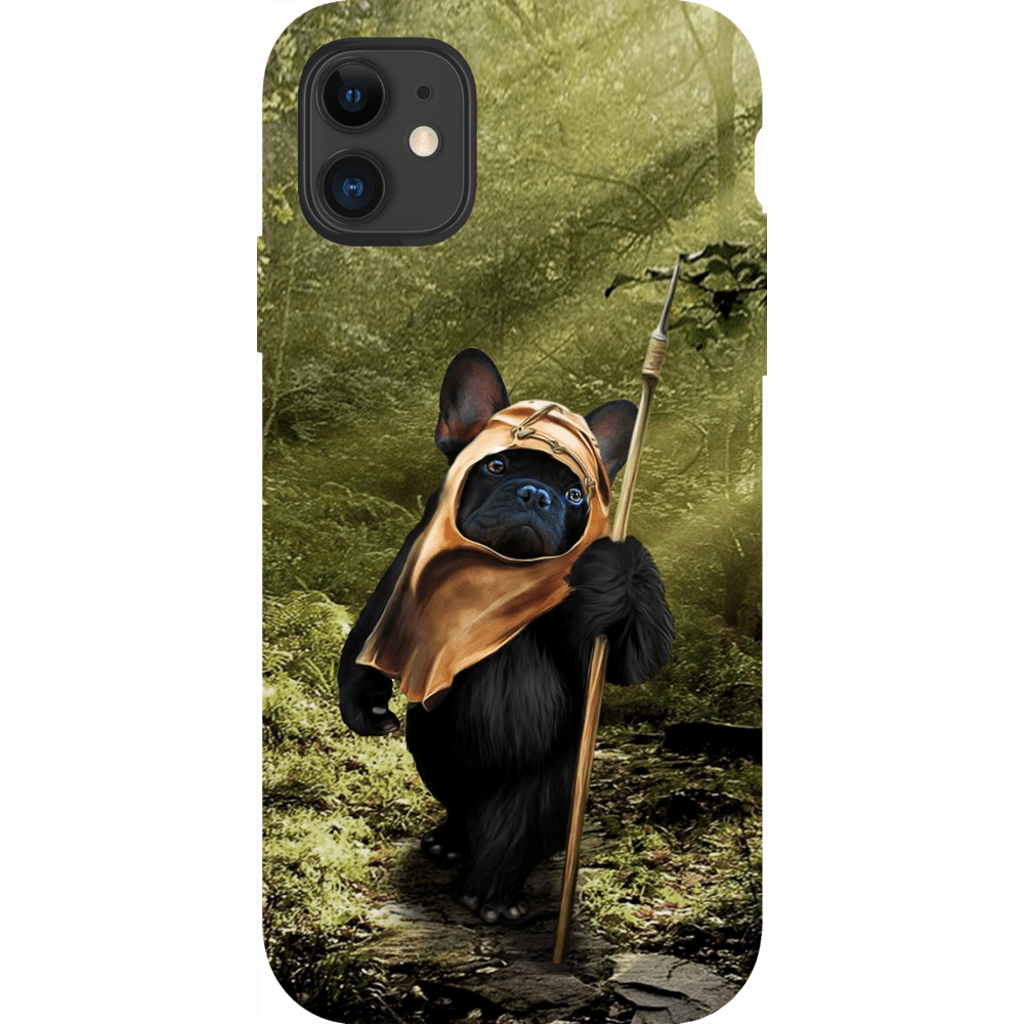 Dogg-E-Wok (versión negra): Funda para teléfono personalizada