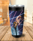 '1980s Lazer Portrait' Personalized Tumbler