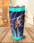 '1980s Lazer Portrait' Personalized Tumbler