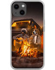 'The Campers' Personalized 2 Pet Phone Case