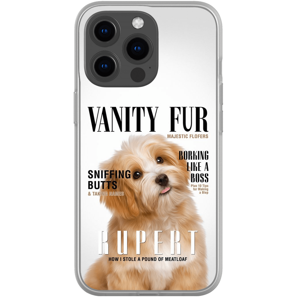 &#39;Vanity Fur&#39; Personalized Phone Case