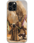 'Yodogg & Jedi-Doggo' Personalized 2 Pet Phone Case