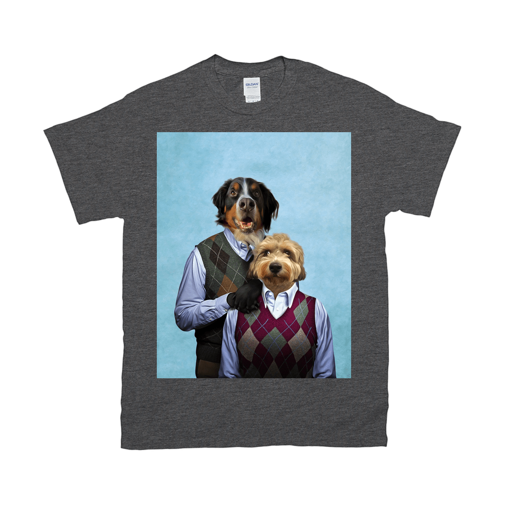 Camiseta personalizada para 2 mascotas &#39;Step Doggo &amp;amp; Doggette&#39; 