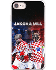 'Croatia Doggos' Personalized 2 Pet Phone Case