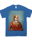 'The Queen' Personalized Pet T-Shirt