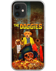 'The Doggies' Funda personalizada para teléfono con 3 mascotas