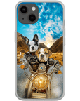 'Harley Wooferson' Personalized 2 Pets Phone Case