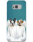 Funda para teléfono con mascotas personalizadas '2 Ángeles'