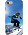 'The Snowboarder' Personalized Phone Case