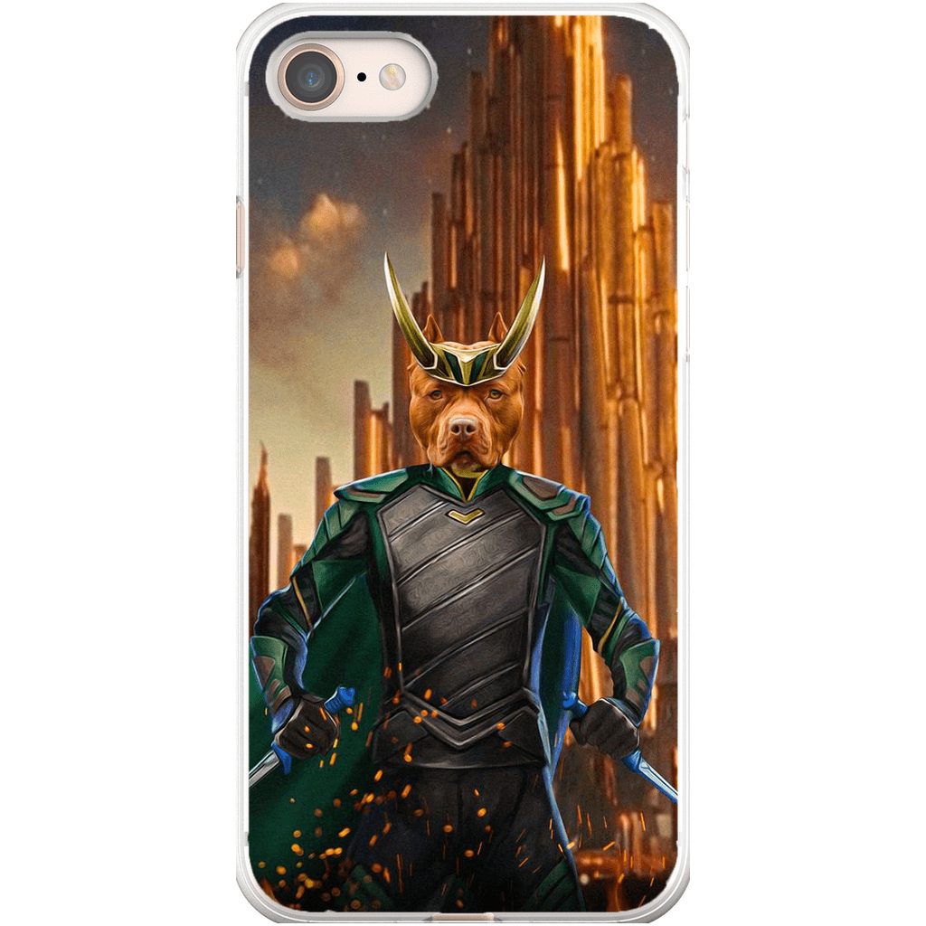 &#39;Loki Doggo&#39; Personalized Phone Case