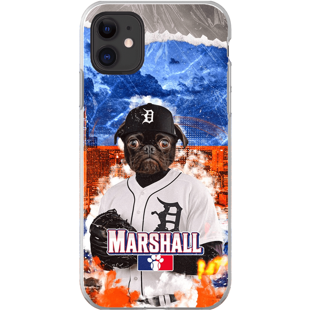 &#39;Detroit Tiger Doggos&#39; Personalized Phone Case