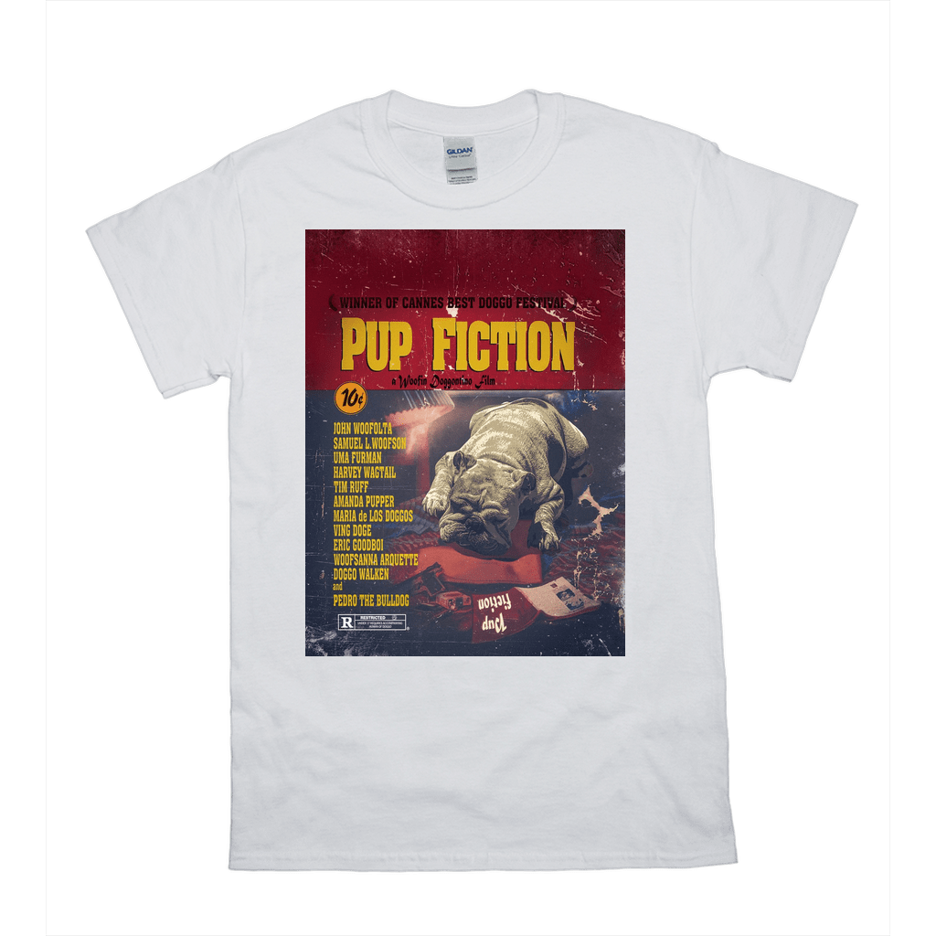 Camiseta personalizada para mascotas &#39;Pup Fiction&#39; 