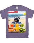 'The Beach Dog' Personalized Pet T-Shirt