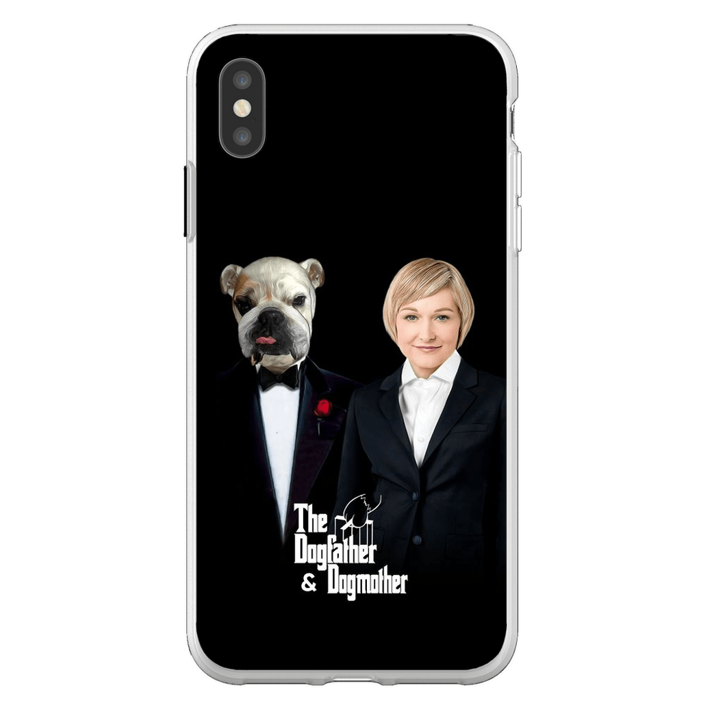 &#39;The Dogfather &amp; Dogmother&#39; Personalized Pet/Human Phone Case