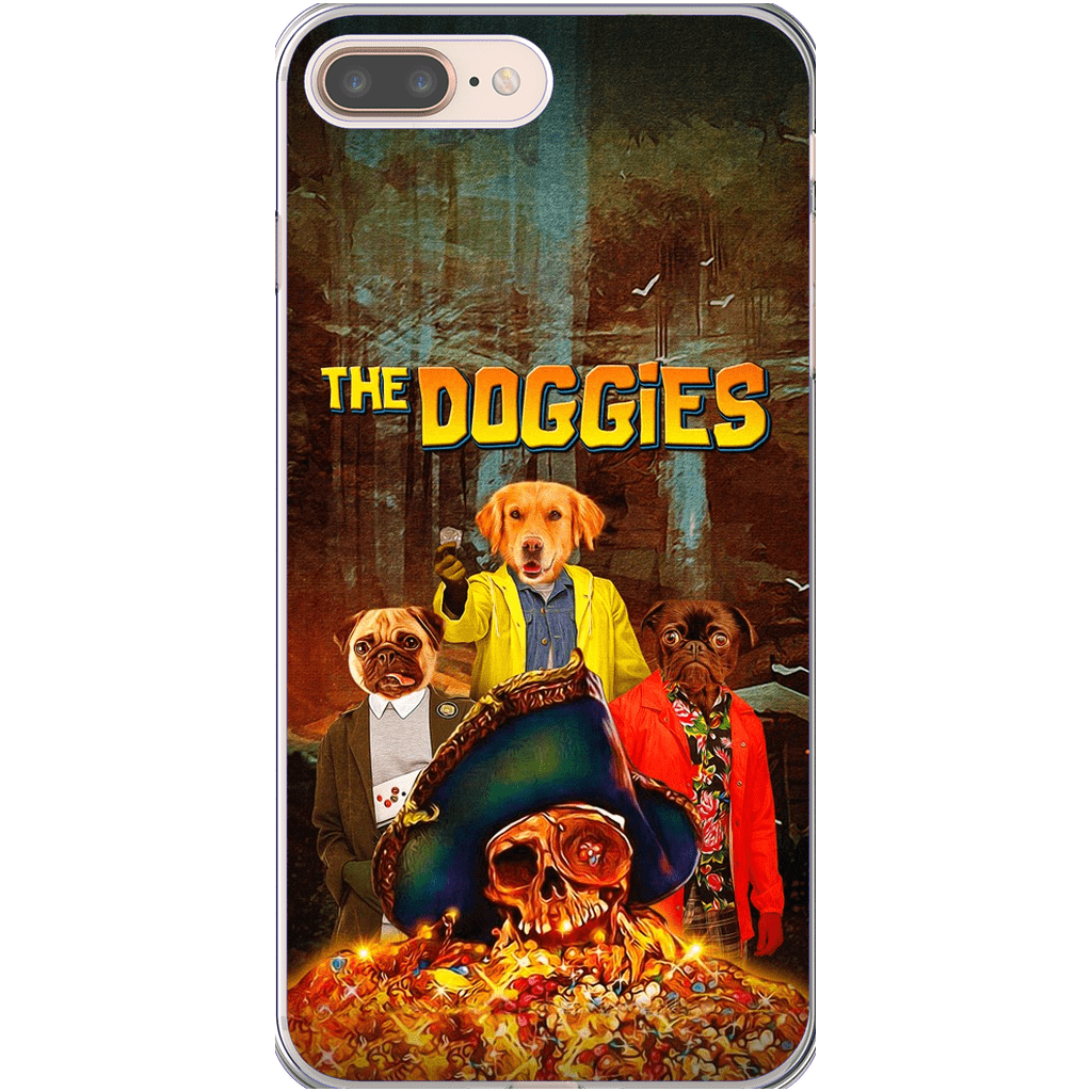 &#39;The Doggies&#39; Personalized 3 Pet Phone Case