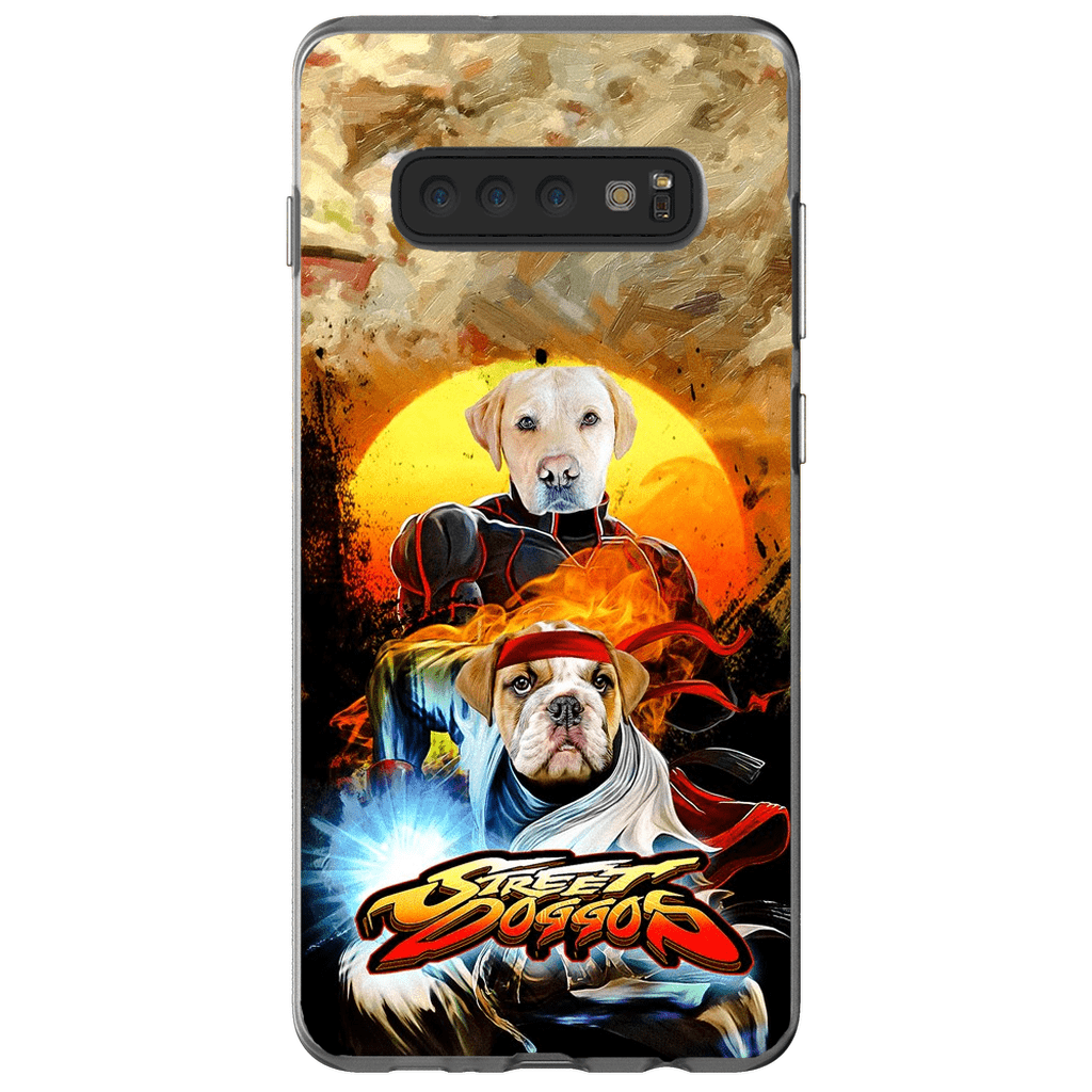 &#39;Street Doggos&#39; Personalized 2 Pet Phone Case