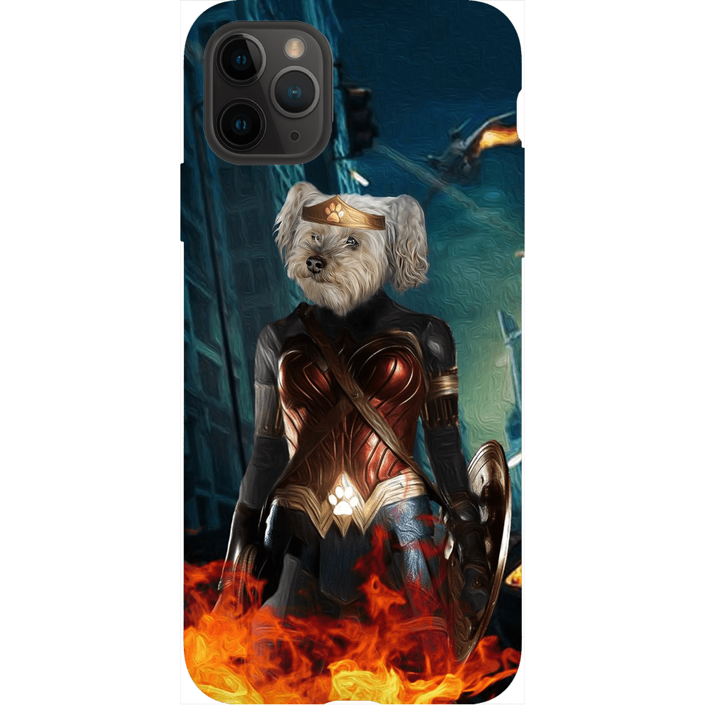 Funda para teléfono personalizada &#39;Wonder Doggette&#39;