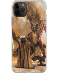 'Yodogg & Jedi-Doggo' Personalized 2 Pet Phone Case