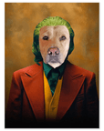 'Joker Doggo' Personalized Pet Poster