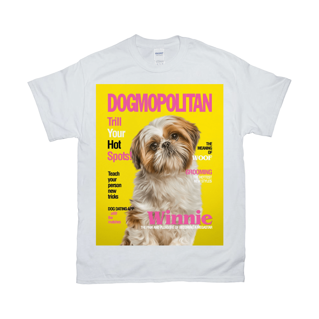 Camiseta personalizada para mascotas &#39;Dogmopolitan&#39;