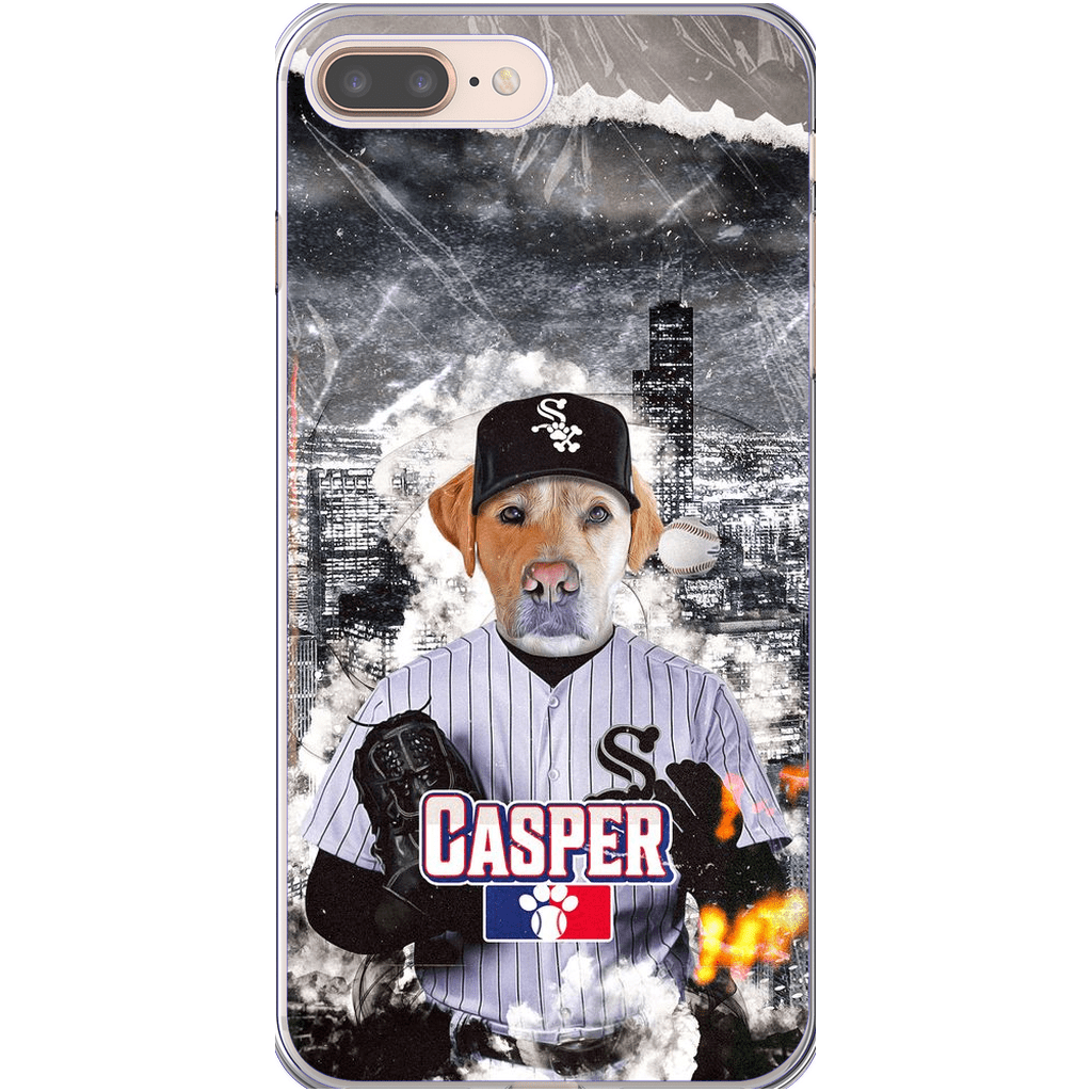 &#39;Chicago White Paws&#39; Personalized Phone Case