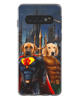 'Superdog & Aquadog' Personalized 2 Pet Phone Case