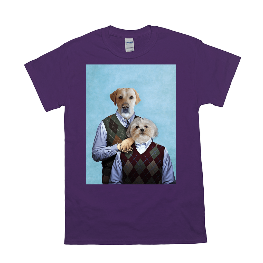 Camiseta personalizada para 2 mascotas &#39;Step Doggos&#39; 