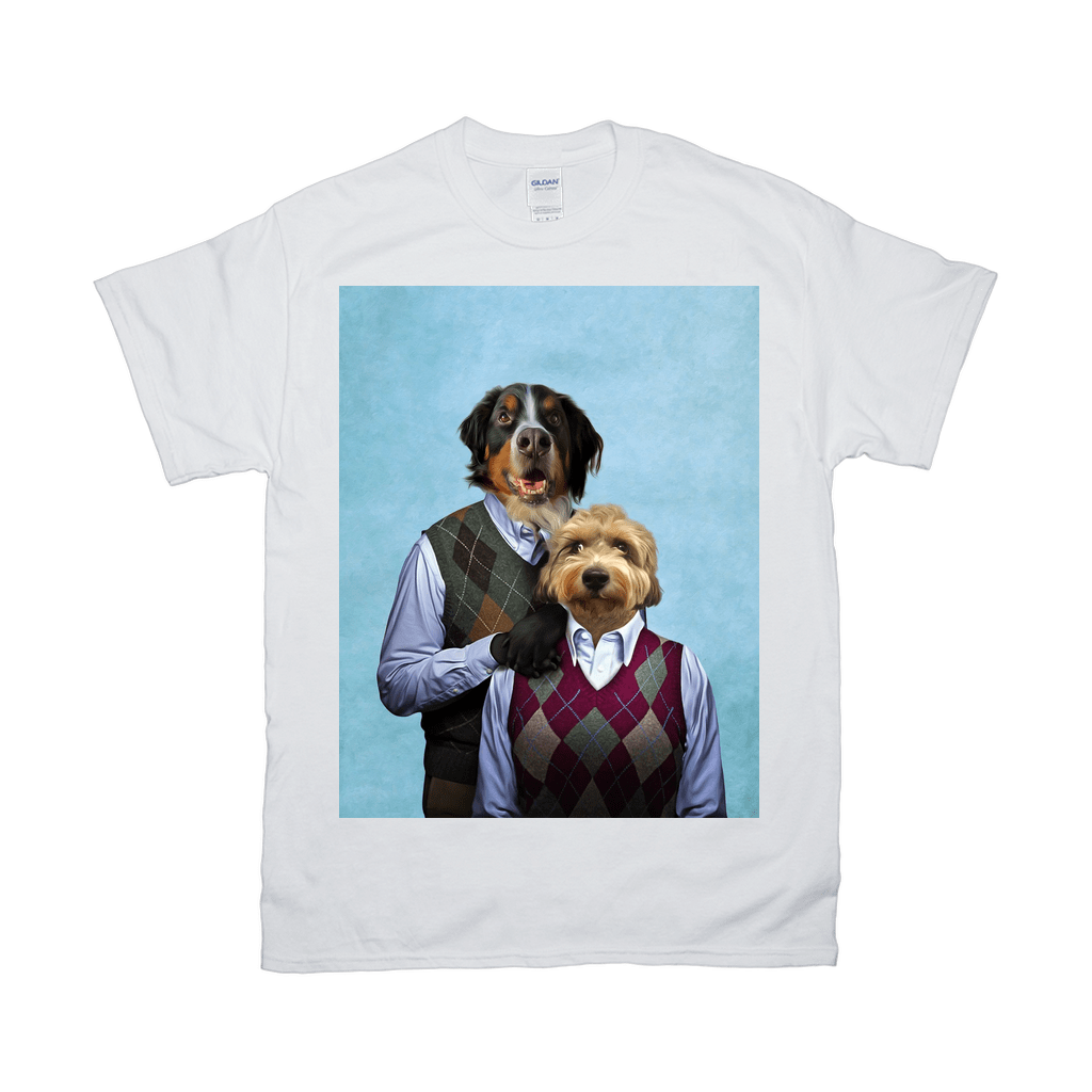 Camiseta personalizada para 2 mascotas &#39;Step Doggo &amp;amp; Doggette&#39; 