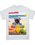 'The Beach Dog' Personalized Pet T-Shirt