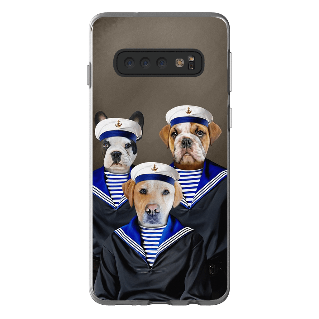 &#39;The Sailors&#39; Personalized 3 Pet Phone Case