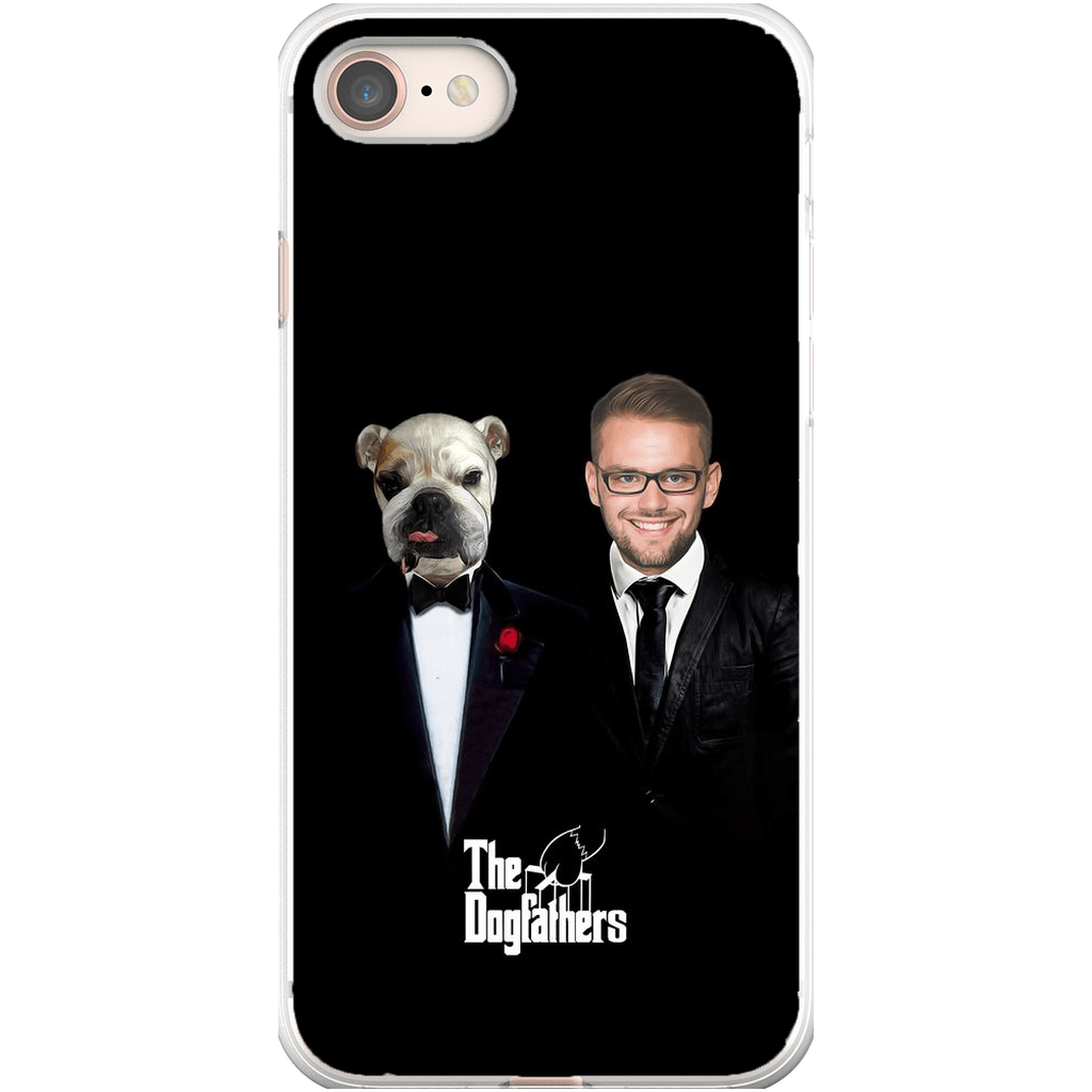 Funda personalizada para teléfono humano o mascota &#39;The Dogfathers&#39;