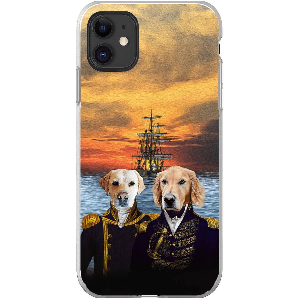 &#39;The Explorers&#39; Personalized 2 Pet Phone Case