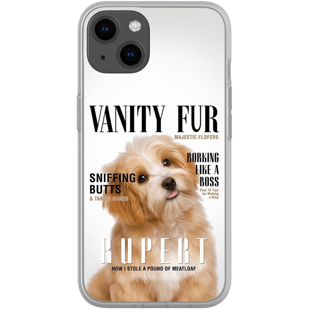 &#39;Vanity Fur&#39; Personalized Phone Case