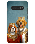 'King and Queen' Personalized 2 Pets Phone Case