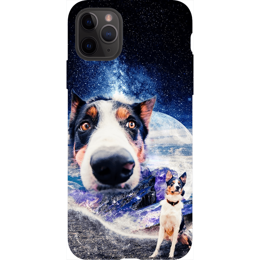 Funda para móvil personalizada &#39;Doggo in Space&#39;