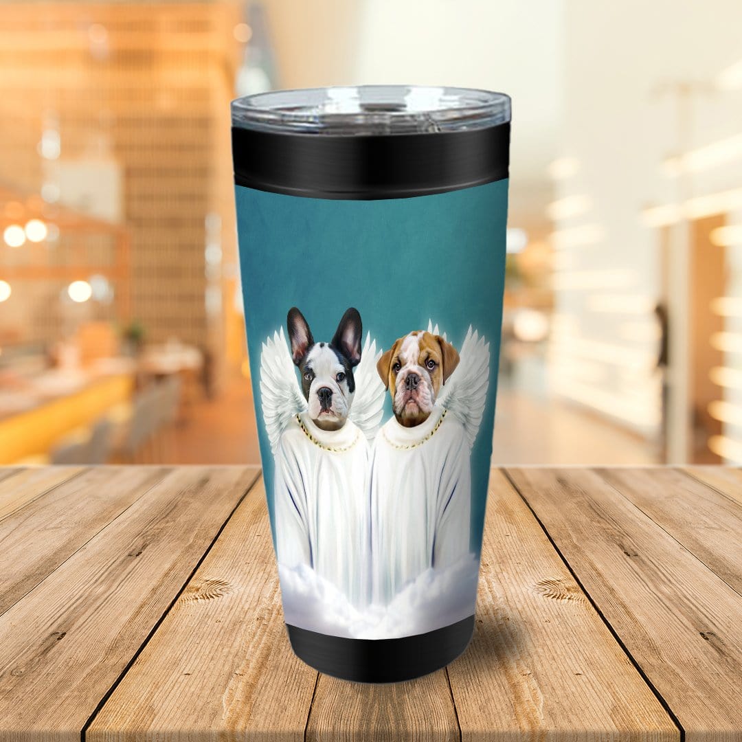 2 Angels Personalized Pet Tumbler