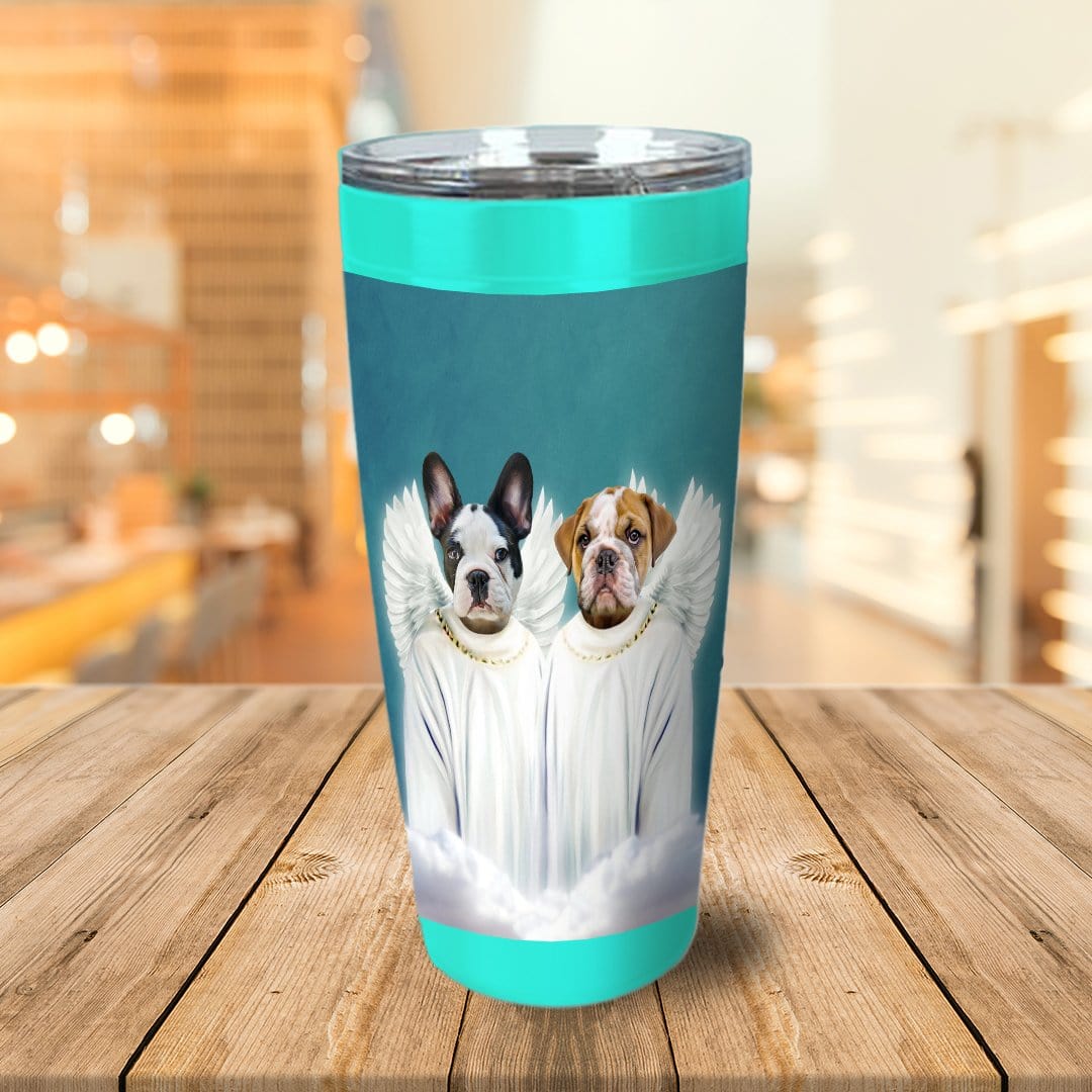 2 Angels Personalized Pet Tumbler