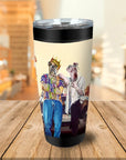 '2Paw and Notorious D.O.G. California Edition' Personalized 2 Pet Tumbler