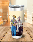 '2Paw and Notorious D.O.G. California Edition' Personalized 2 Pet Tumbler